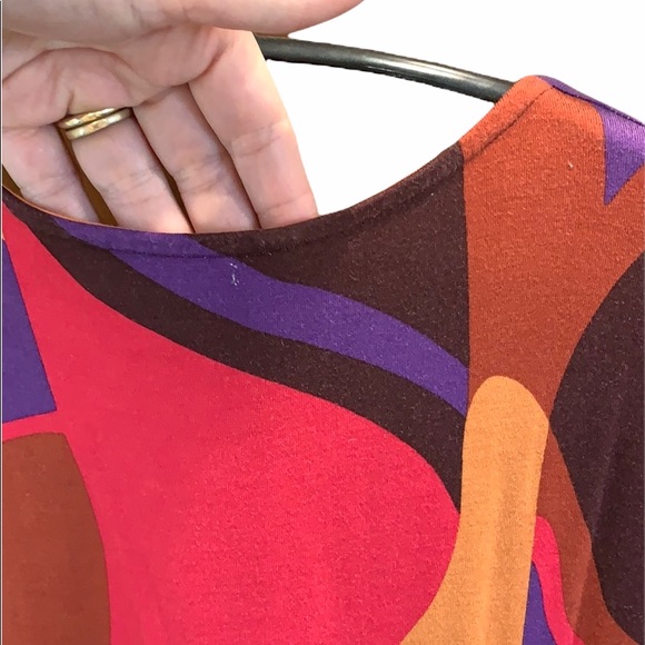 Boden Elena Geo Print Wrap Front Dress - Picture 10 of 11